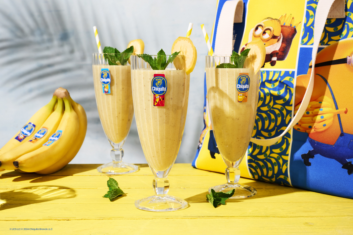 Frappè con banane Chiquita